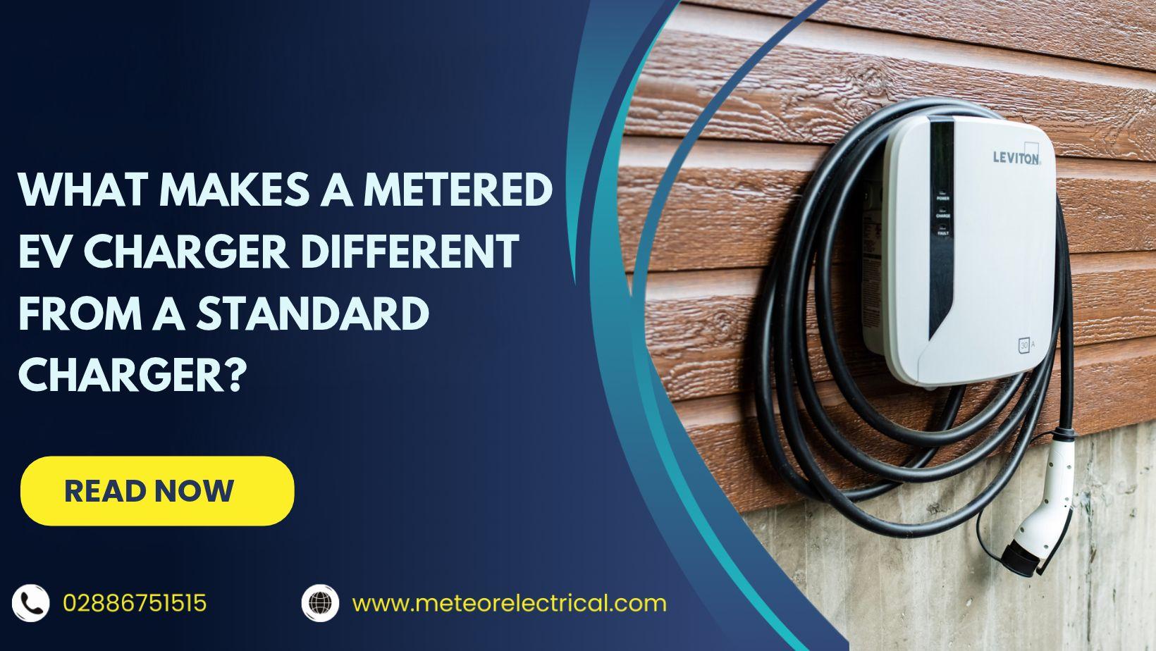 What Makes a Metered EV Charger Different From a Standard Charger?