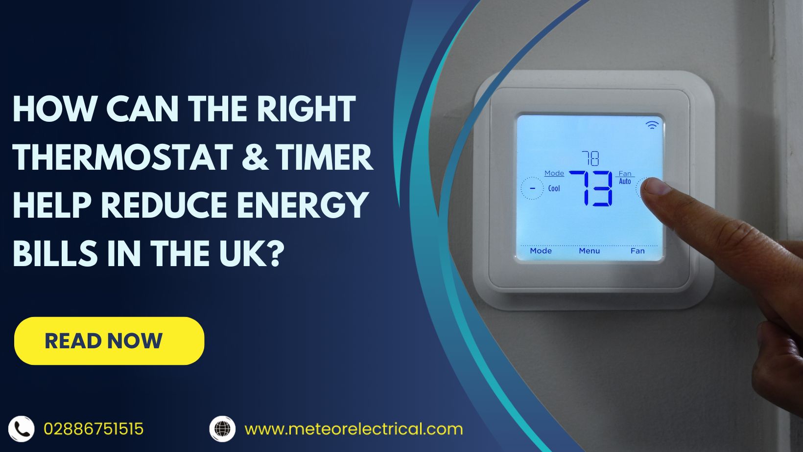 How Can the Right Thermostat & Timer Help Reduce Energy Bills in the UK?