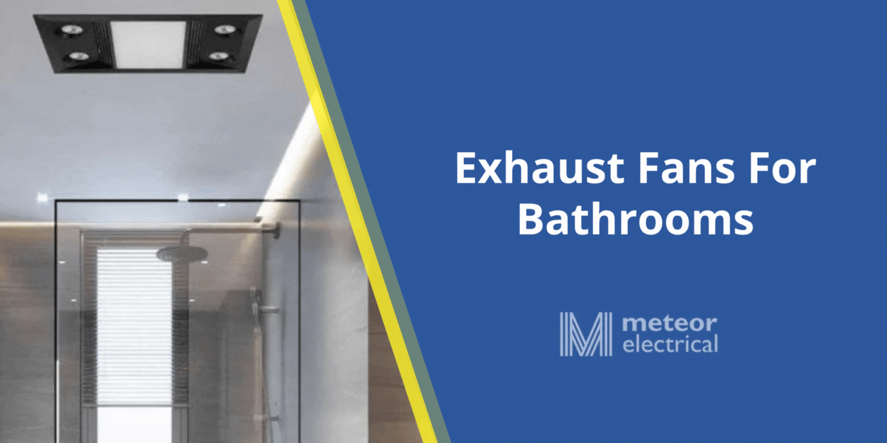 Exhaust Fans For Bathrooms