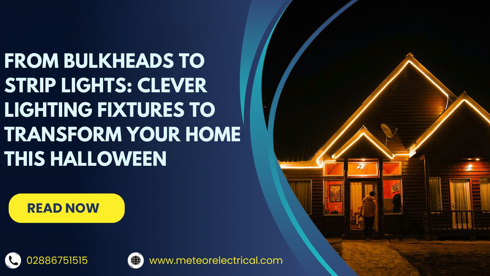 From Bulkheads to Strip Lights: Clever Lighting Fixtures to Transform Your Home This Halloween