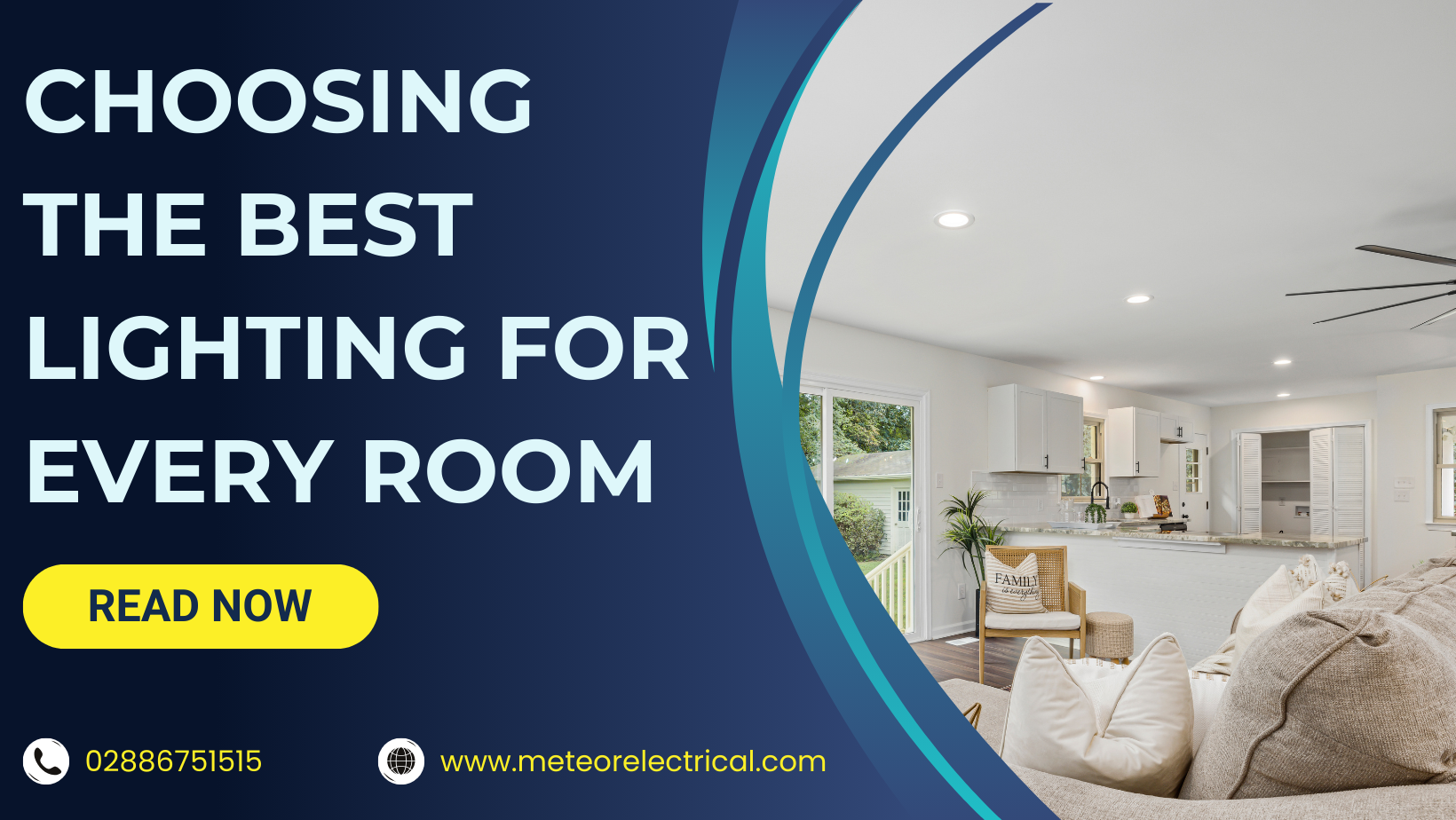 How to Choose the Right Lighting for Each Room