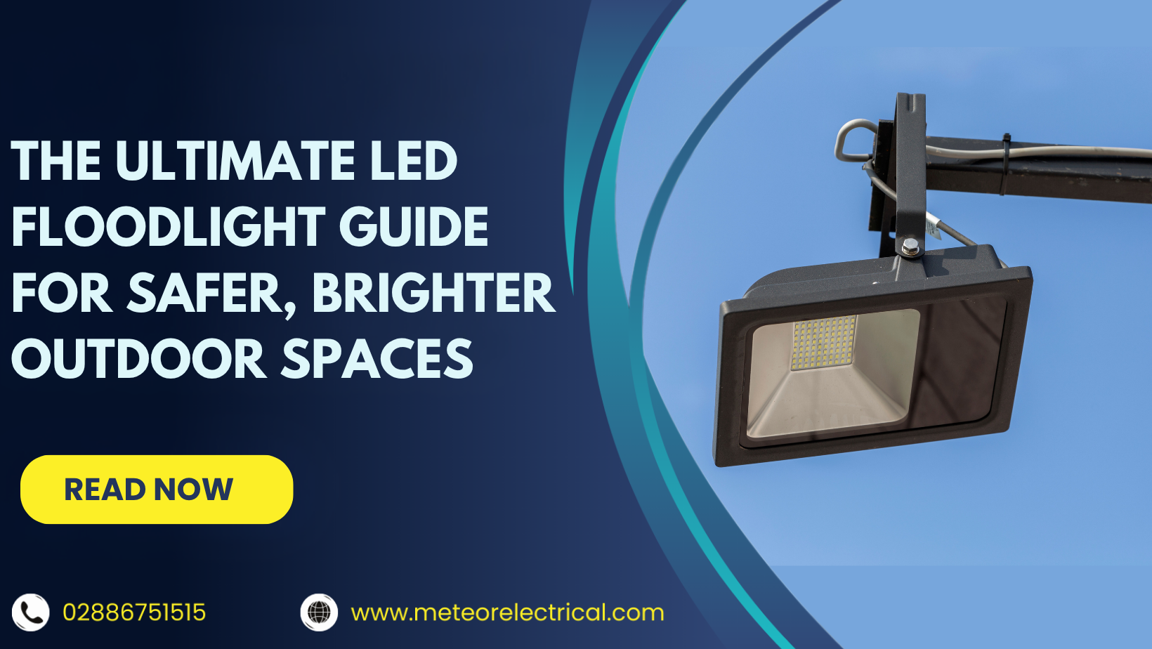 The Ultimate LED Floodlight Guide for Safer, Brighter Outdoor Spaces
