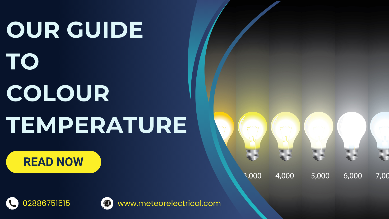 Meteor Electrical's Guide To Colour Temperature
