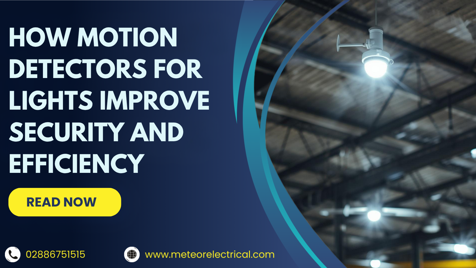 How Motion Detectors for Lights Improve Security and Efficiency