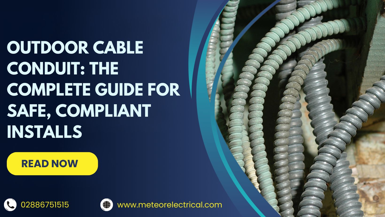 Outdoor Cable Conduit: The Complete Guide for Safe, Compliant Installs