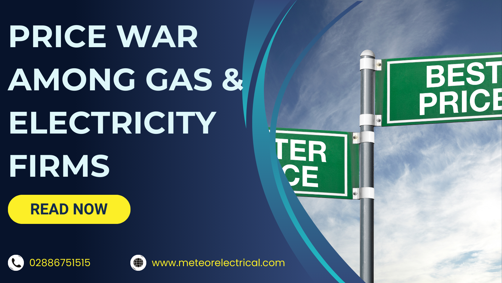 Price war has broken out among Gas and electricity firms