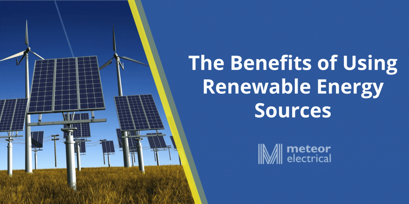 The Benefits of Using Renewable Energy Sources