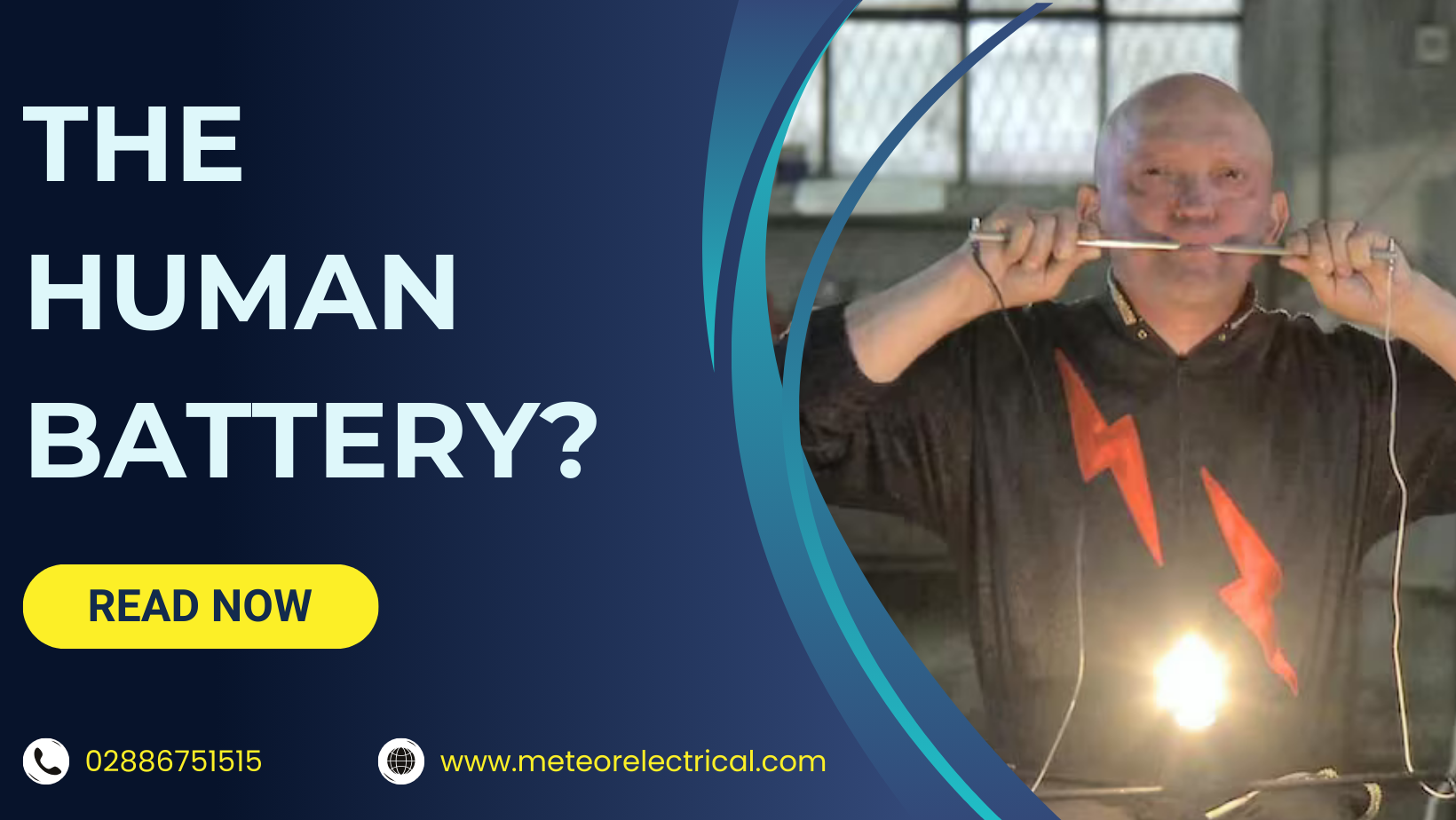 The Human Battery: Meet the Man Who Laughs at Million Volt Shocks