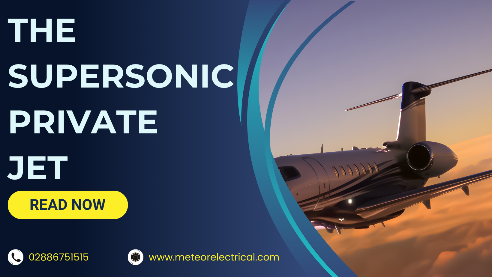 The supersonic private jet which will cut travel time in half