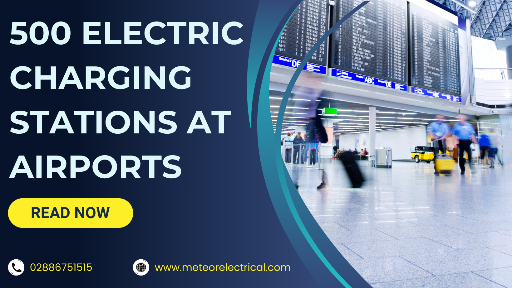 United Airlines Adds 500 Electric Charging Stations at Airports
