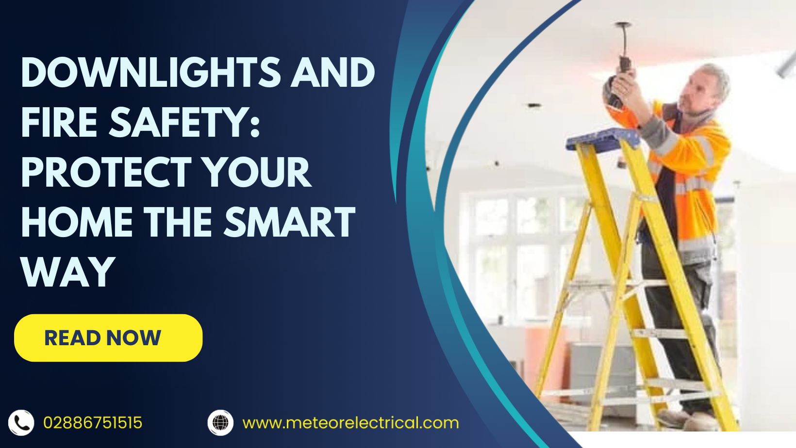 Downlighters and fire safety