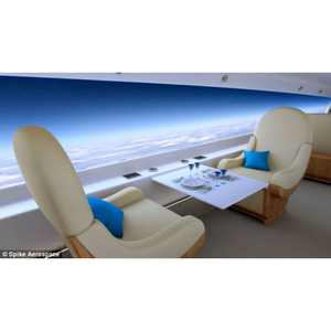 The supersonic private jet which will cut travel time in half