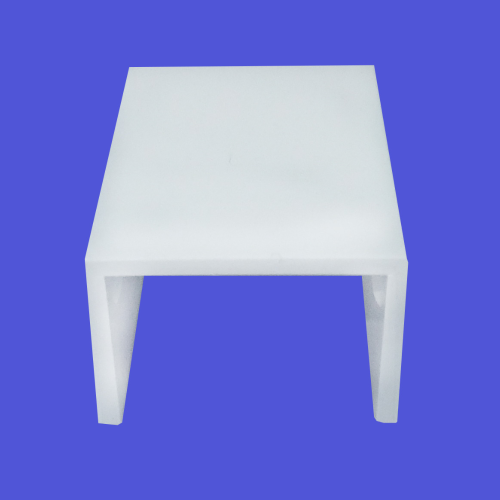 40mm x 25mm Mini Trunking Coupler – White Trunking Accessory (10750)