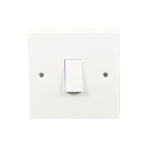 10 Amp 1 Gang Intermediate Switch White