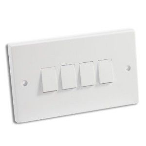 10 Amp 4 Gang 2 Way Switch