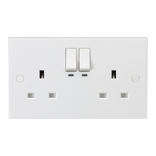 13A Smart 2G Switched Socket with Meteor Electrical 