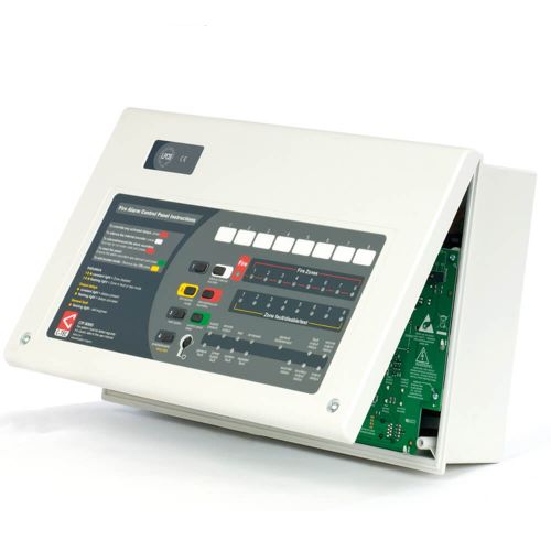 CFP Standard 2 Zone Recessed Fire Alarm Panel with Meteor Electrical 