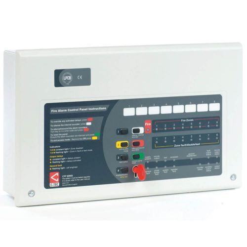 CFP Standard 4 Zone Conventional Fire Alarm Panel with Meteor Electrical 