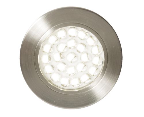 1.5W Pozza LED Circular Recessed Cabinet Light