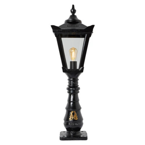 HARTE Victorian traditional cast iron pedestal light 1.1m