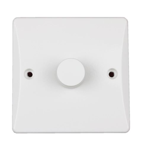 1 Gang LED Dimmer Switch  - Slimline  by Meteor Electrical 