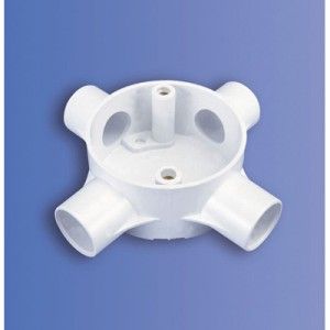 20mm PVC Intersection Box (DJF2 WH)