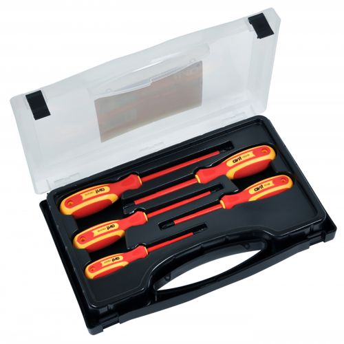 CK's 5 Piece Insulated Screwdrivers Set by Meteor Electrical 
