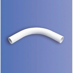 25mm PVC Slip Bend (DLB3 WH)