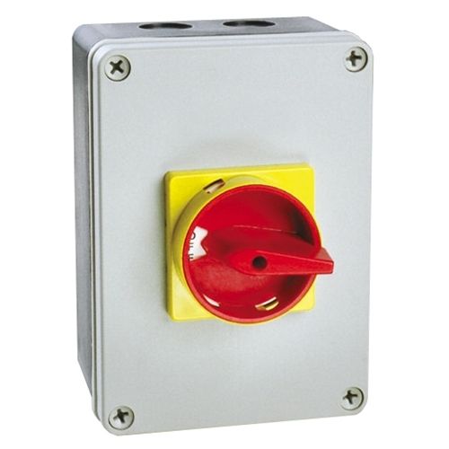 Garo 40A rotary isolator switch with Meteor Electrical 