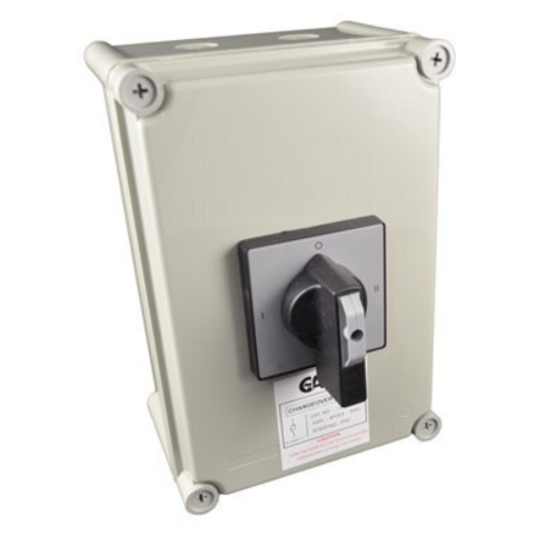 GARO 100A 3P+N Metalclad Changeover Switch IP53