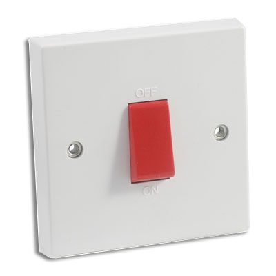 45 Amp 1 Gang DP Cooker Switch