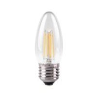 4 Watt E27 Edison Screw Cap Candle (Clear) Filament LED 2700K