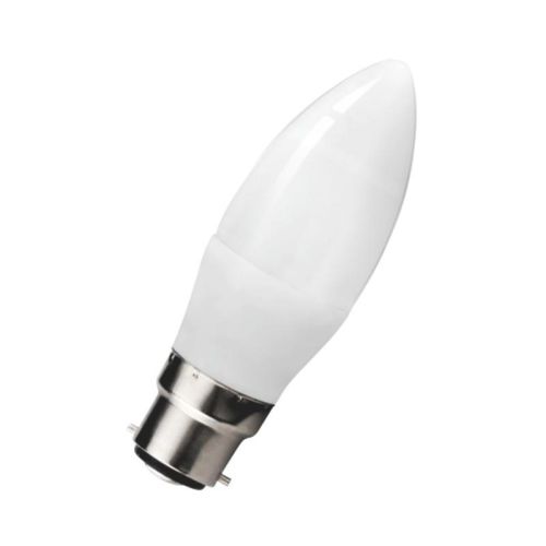 5 Watt B15d Small Bayonet Cap LED Frosted Candle Lamp