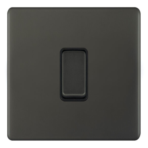 Selectric 10 Amp Intermediate Switch 1 Gang X-Rated Dark Bronze