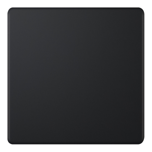 Selectric 1 Gang Blanking Plate Matt Black