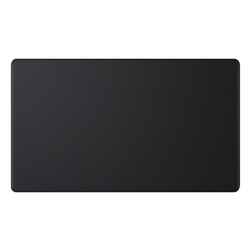 Selectric 2 Gang Blanking Plate Matt Black