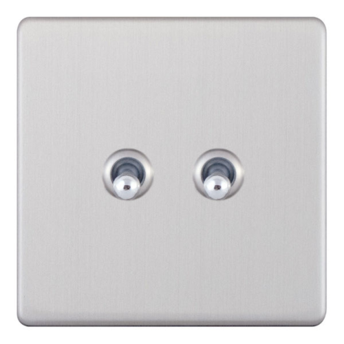 Selectric 10 Amp Toggle Switch 2 Gang 2 Way 