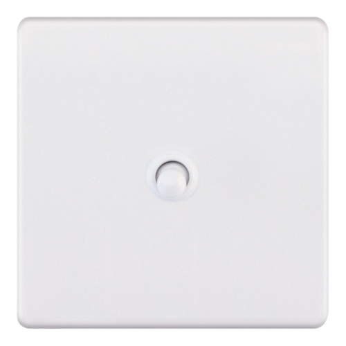 Selectric 10 Amp Toggle Switch 1 Gang 2 Way Matt White