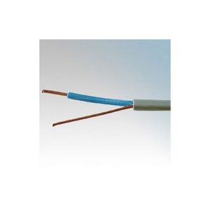 Single PVC/PVC 1.5mm Brown & Earth Cable (100m coil)