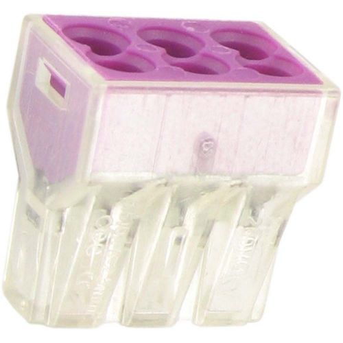 6 Conductor Connector Box of 50 by Meteor Electrical