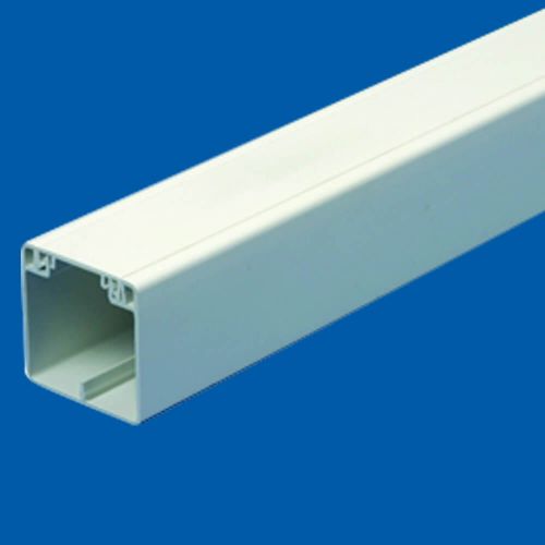 75 x 75mm PVC Maxi Trunking (MCT75) 3 Meter Length with Meteor Electrical 