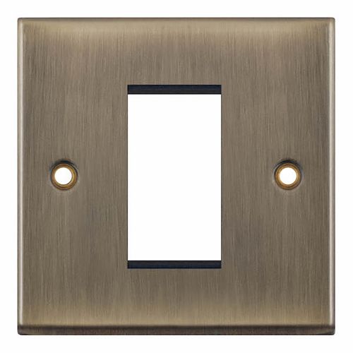 1 Aperture - Antique Brass by Meteor Electrical 