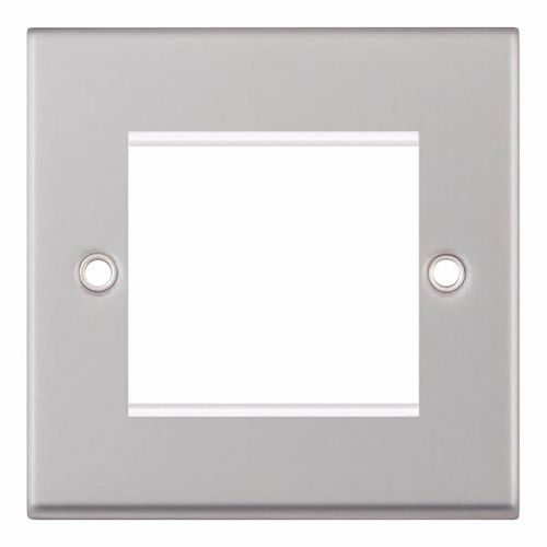 2 Aperture - Satin Chrome by Meteor Electrical 
