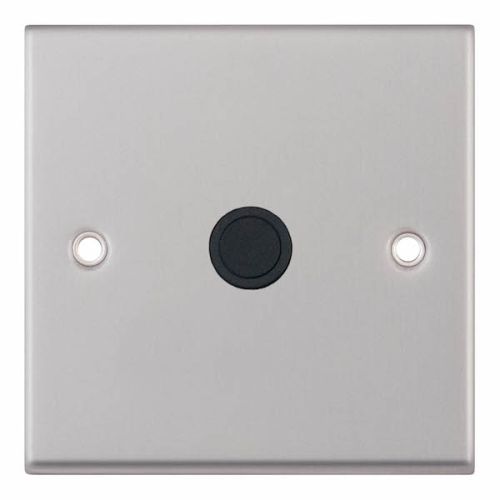 Selectric 20 Amp Cable Outlet w/ Centre Entry Satin Chrome