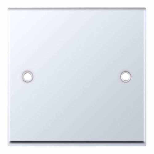 Selectric 1 Gang Blanking Plate Polished Chrome