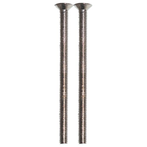 Selectric M3.5 x 50mm Plate Screws Flat Head Satin Chrome