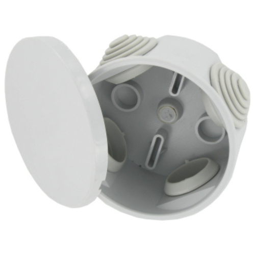 Round Junction Box with Grommets IP44 
