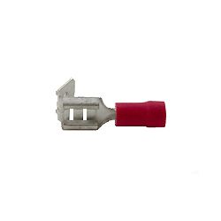 Unicrimp QRPOA63 6.3mm Red Pre Insulated Piggyback Tab-100