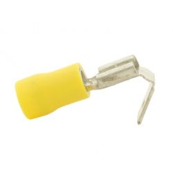 Unicrimp QYPOA63 6.3mm Yellow Pre Insulated Piggyback Tab