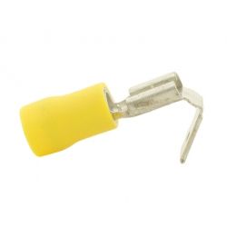 Unicrimp QYPOA63 6.3mm Yellow Pre Insulated Piggyback Tab